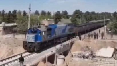 Iran obnovio željeznički most tri dana nakon zračnog napada