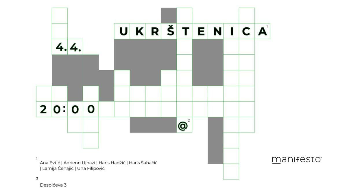Grupna izložba "Ukrštenica" otvara sezonu u Galeriji Manifesto