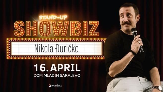 Nikola Đuričko nastupa u Sarajevu 16. aprila