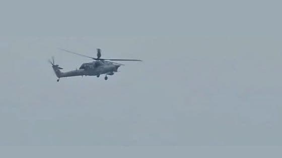 Ruski helikopteri Mi-28 snimljeni nad Iranom