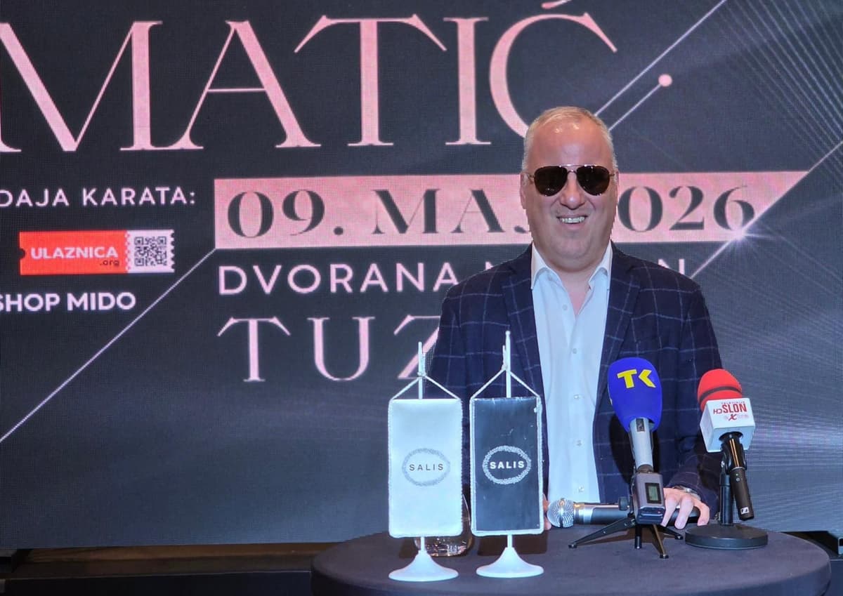 Saša Matić održao humanitarni koncert u Tuzli