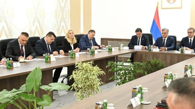 Sastanak rukovodstava Srbije i Republike Srpske o sigurnosnim pitanjima