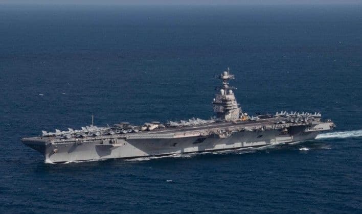 USS Gerald R. Ford ponovo raspoređen u Crvenom moru