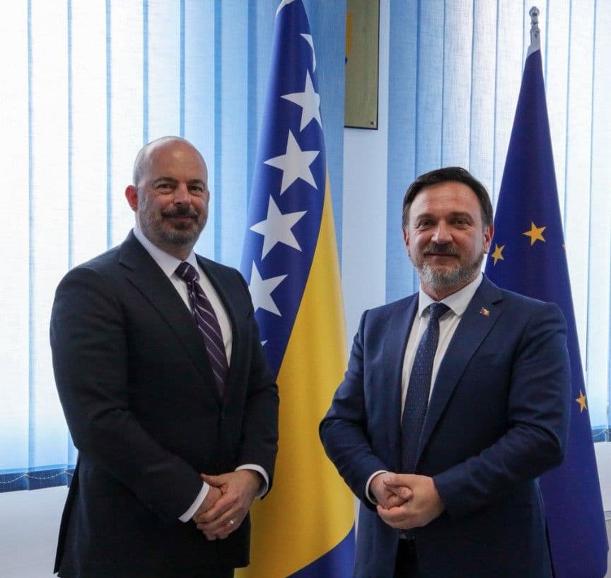 Ginkel podržao inicijativu za ukidanje carina na naftu u BiH