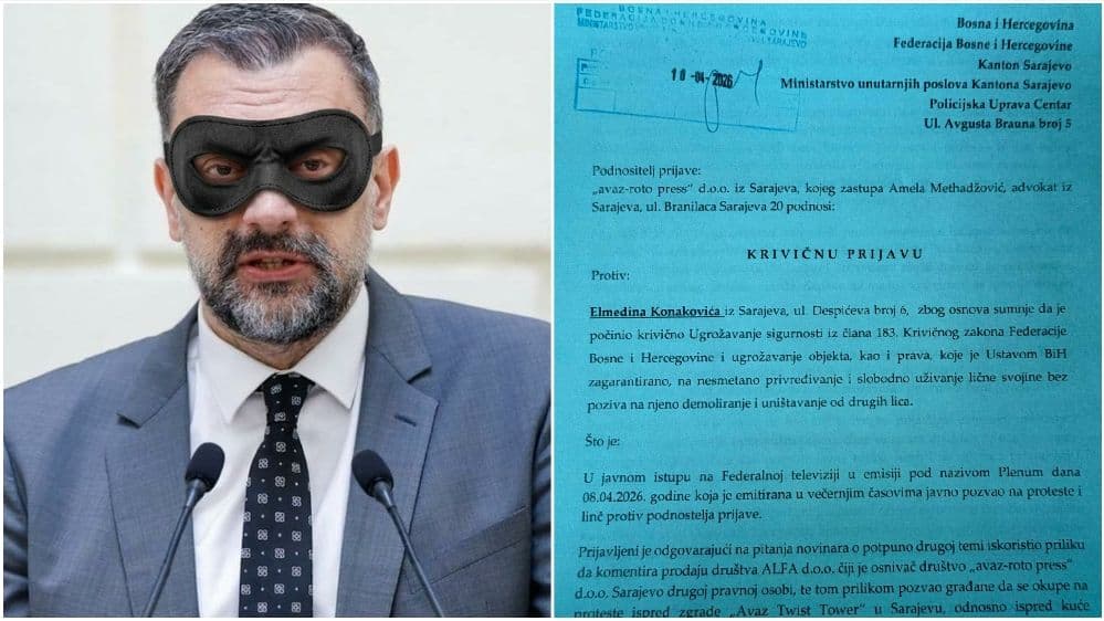 Krivična prijava protiv Konakovića zbog poziva na linč novinara