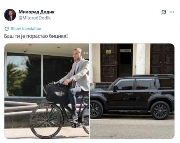 Dodik kritikovao Stanivukovića zbog promjene imidža