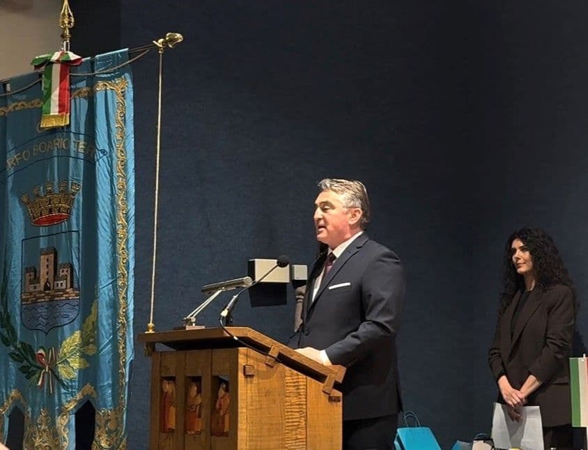 Komšić u Italiji: Dijaspora čuva identitet i vezu s domovinom