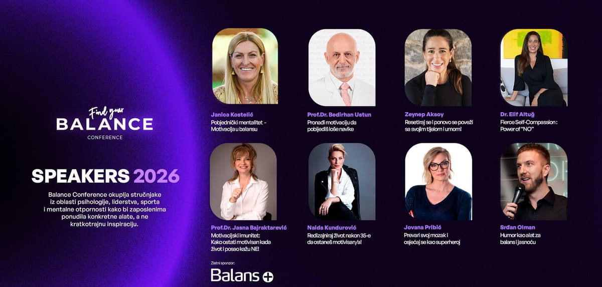 Balance konferencija: Fokus na mentalno zdravlje i održivi radni ambijent