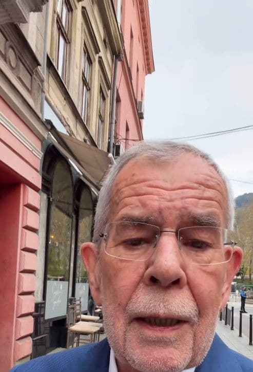 Predsjednik Austrije snimio vidio s porukom podrške BiH