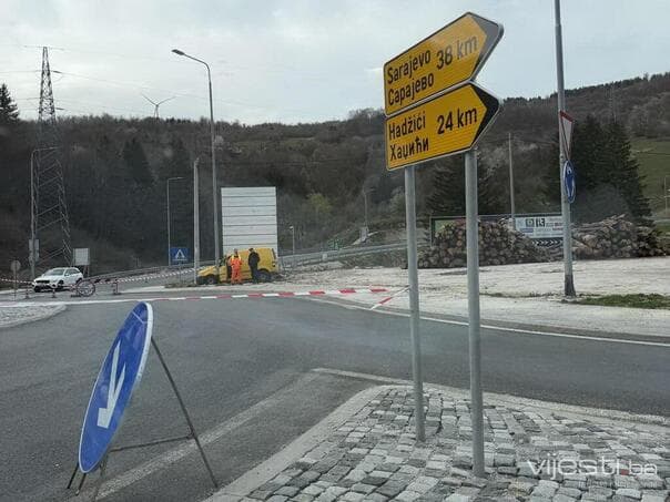 Zatvoren ulaz na A-1 kod Bradine zbog radova na tunelu Ivan