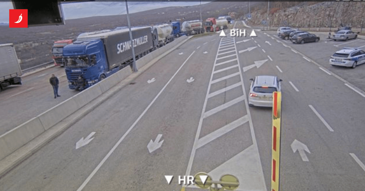 Kvar struje otežava ulazak iz Hrvatske u Bosnu i Hercegovinu