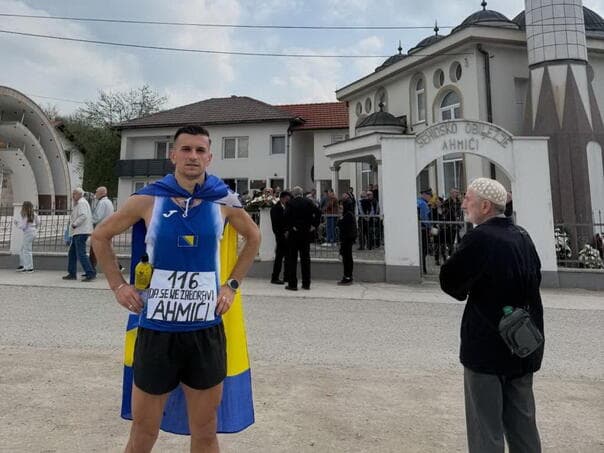 Abedin Mujezinović trčao za 116 žrtava Ahmića