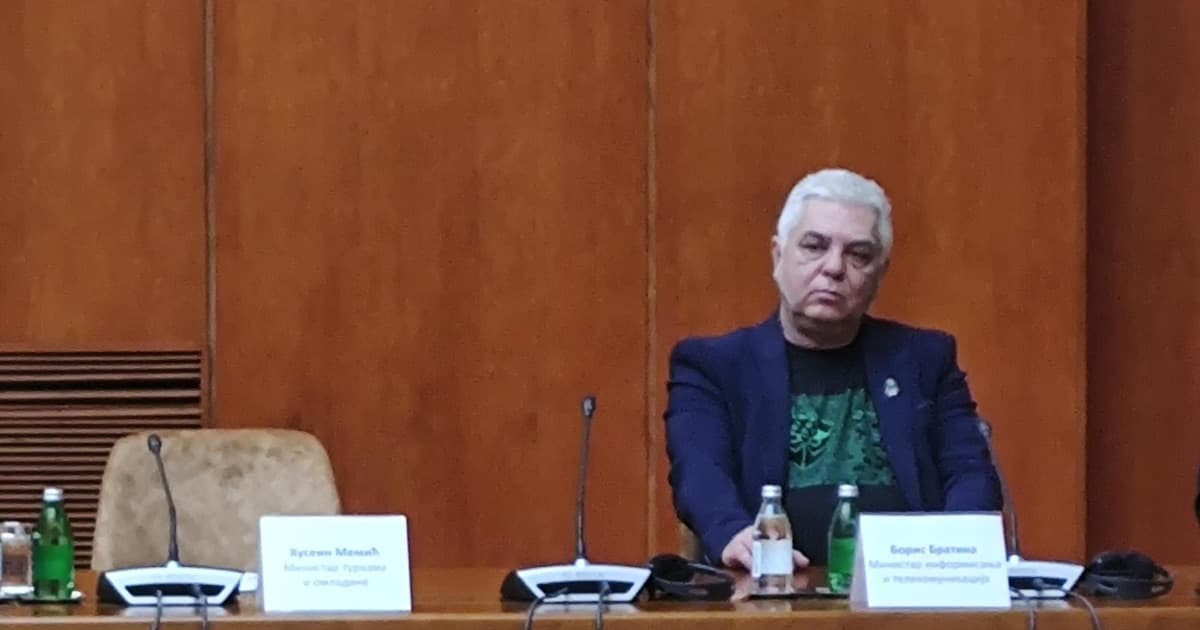 Opozicija zahtijeva smjenu ministra Bratine zbog kontroverzne izjave