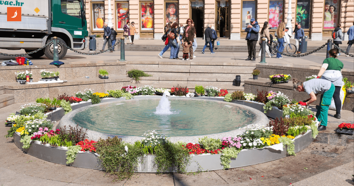 Zagreb ukrašava Manduševac za Uskrs