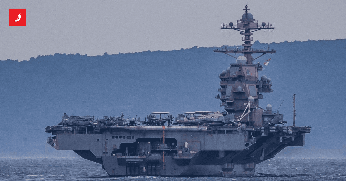 USS Gerald R. Ford napustio Split nakon planiranog održavanja