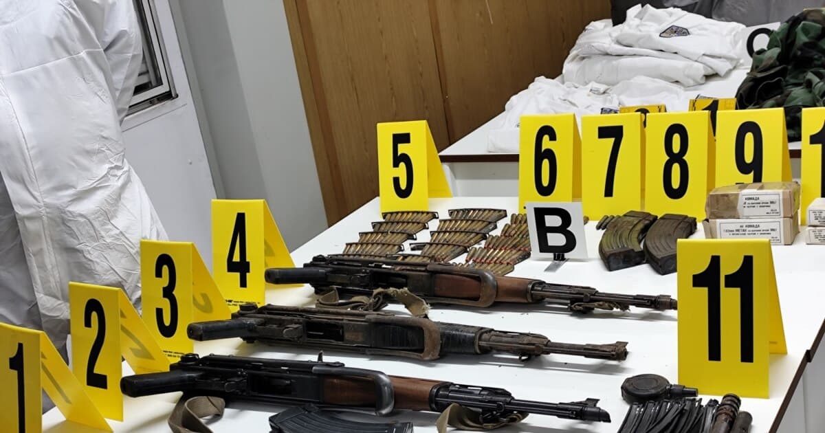 Policija Kosova zaplenila oružje i municiju na severu