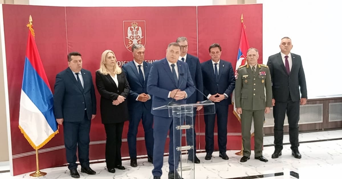Dodik ocijenjuje vojnu saradnju Hrvatske, Albanije i Kosova kao prijetnju RS