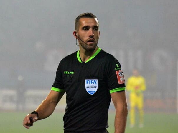 Miloš Gigović sudi derbi između Sarajeva i Zrinjskog