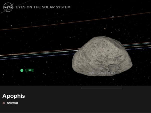 Asteroid Apophis proći će blizu Zemlje za tri godine
