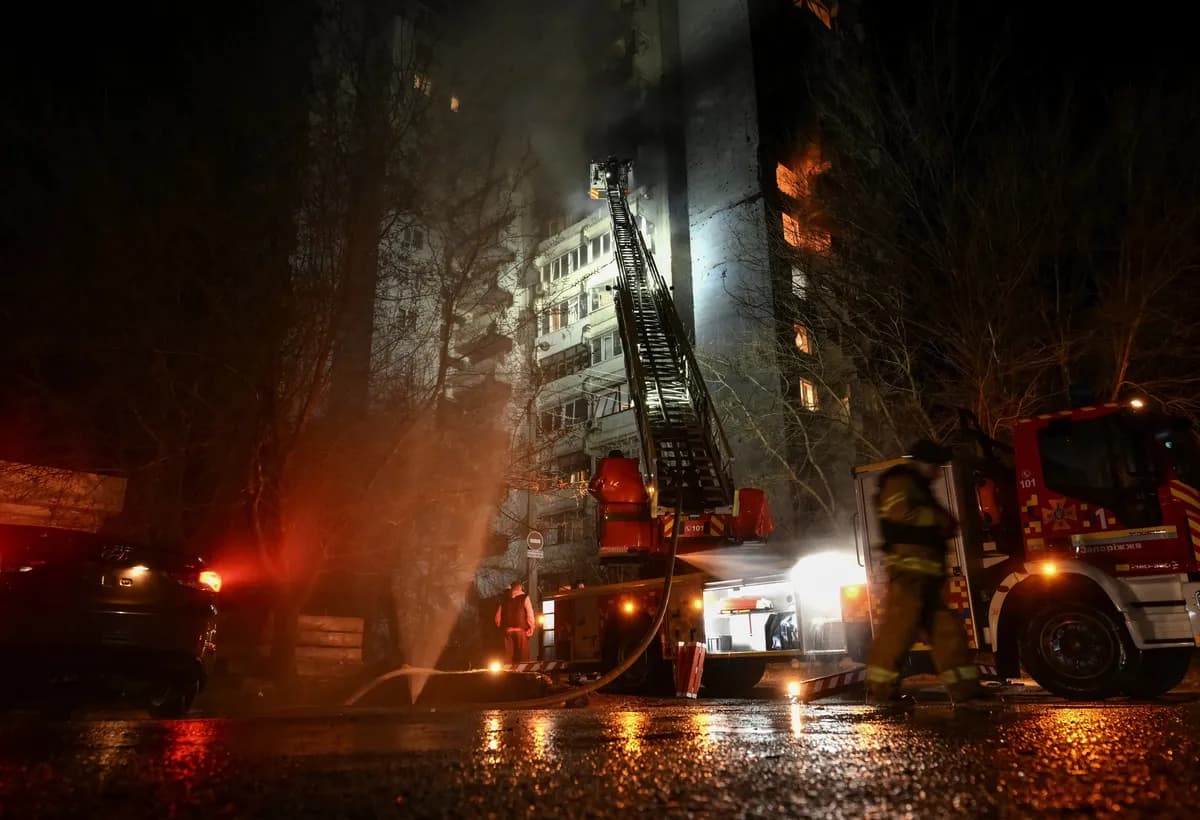 Tri osobe poginule u ruskim napadima na Ukrajinu