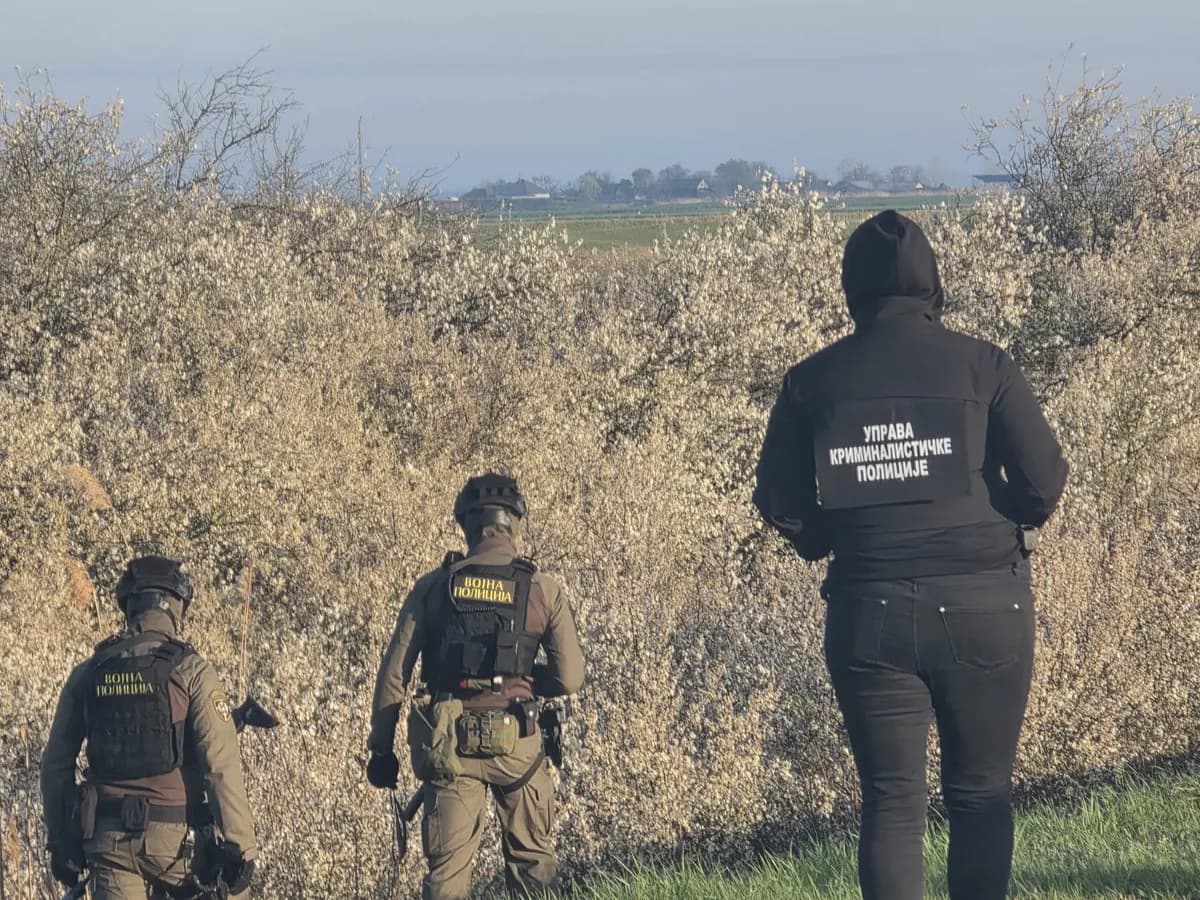 Pronađeni sumnjivi predmeti u blizini gasovoda kod Kanjiže
