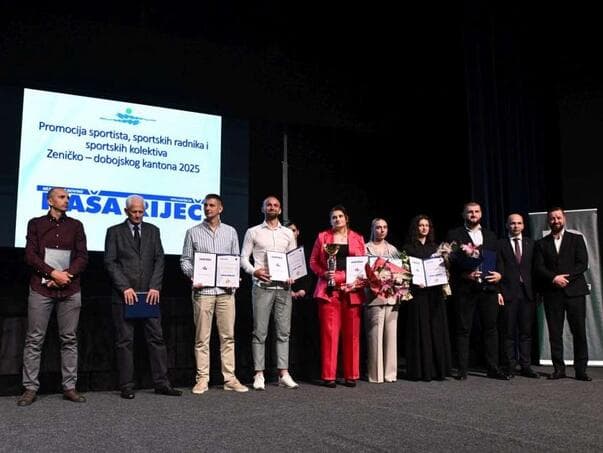 Jasmina Merdić i Ahmed Krnjić najbolji sportisti ZDK za 2025. godinu