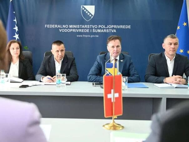 Sastanak ministra Hrnjića s delegacijom WaldSchweiz