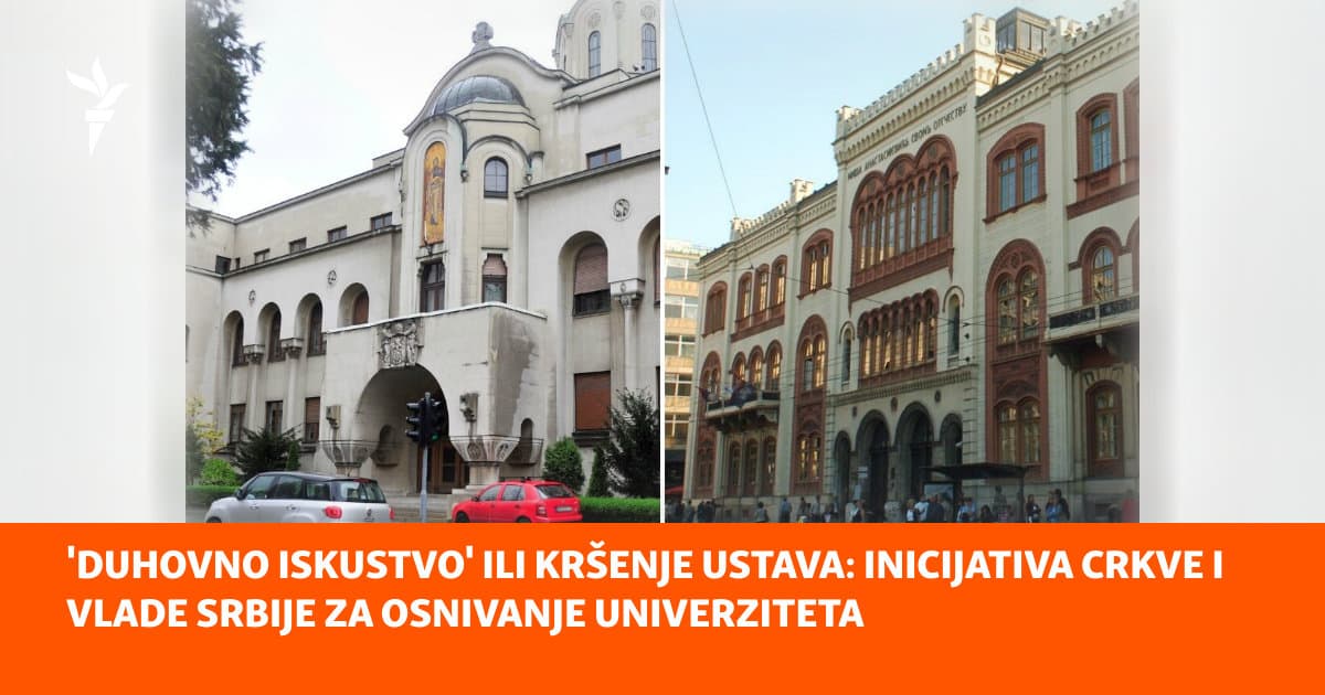 Osnivanje Univerziteta Sveti Sava izaziva polemike u Srbiji