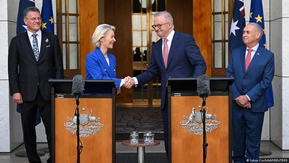 EU i Australija finalizirali trgovinski sporazum