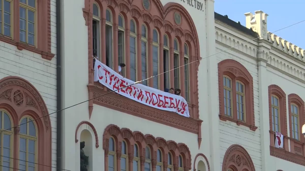 Studenti reaguju na pretnje ministra Bratine tokom blokade