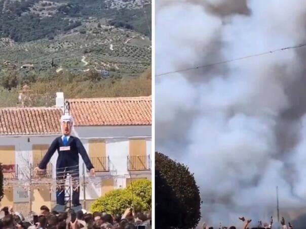 Sukob Španije i Izraela zbog spaljivanja lutke Netanyahua