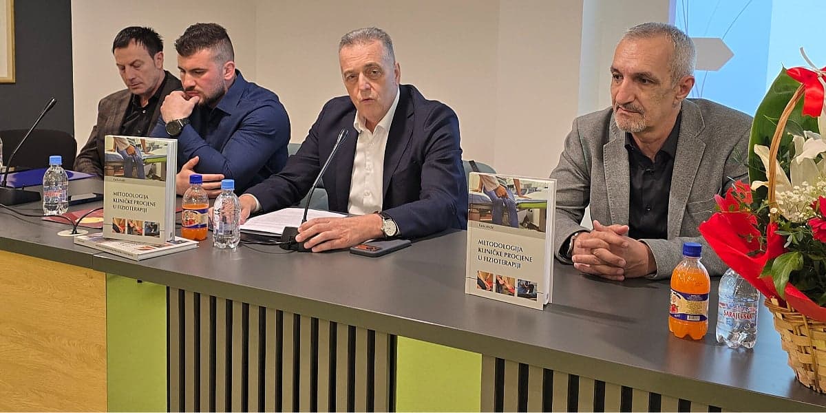 Promocija udžbenika o fizioterapiji na Fakultetu zdravstvenih studija u Sarajevu