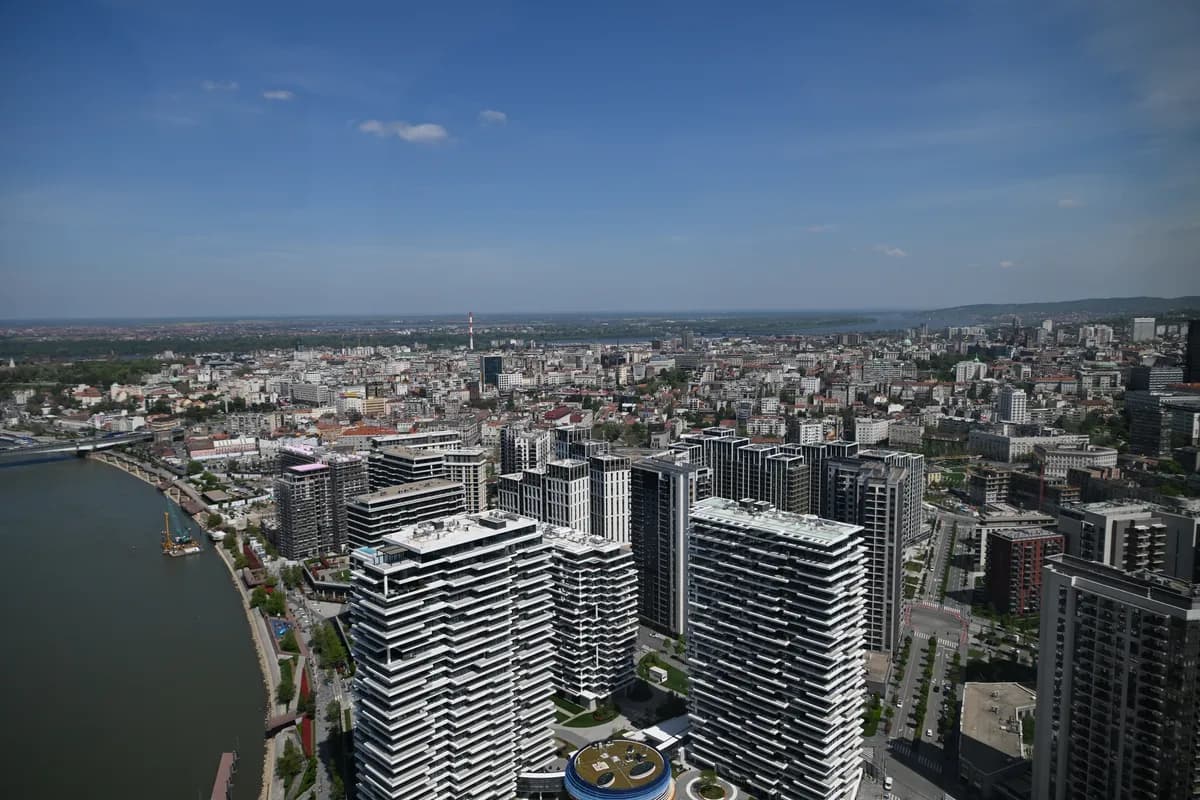 Otvoren vidikovac "Belgrade 360 Deck" na 41. spratu Kule Beograd