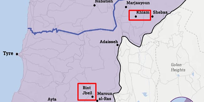 Hezbolah uspio odbraniti Bint Jbeil i Khiam od izraelske ofanzive