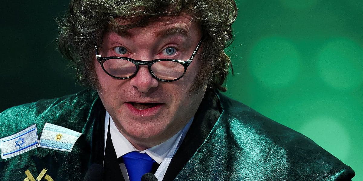 Mileijev govor u Izraelu izazvao šok: Marksizam nazvao "satanskom teorijom"