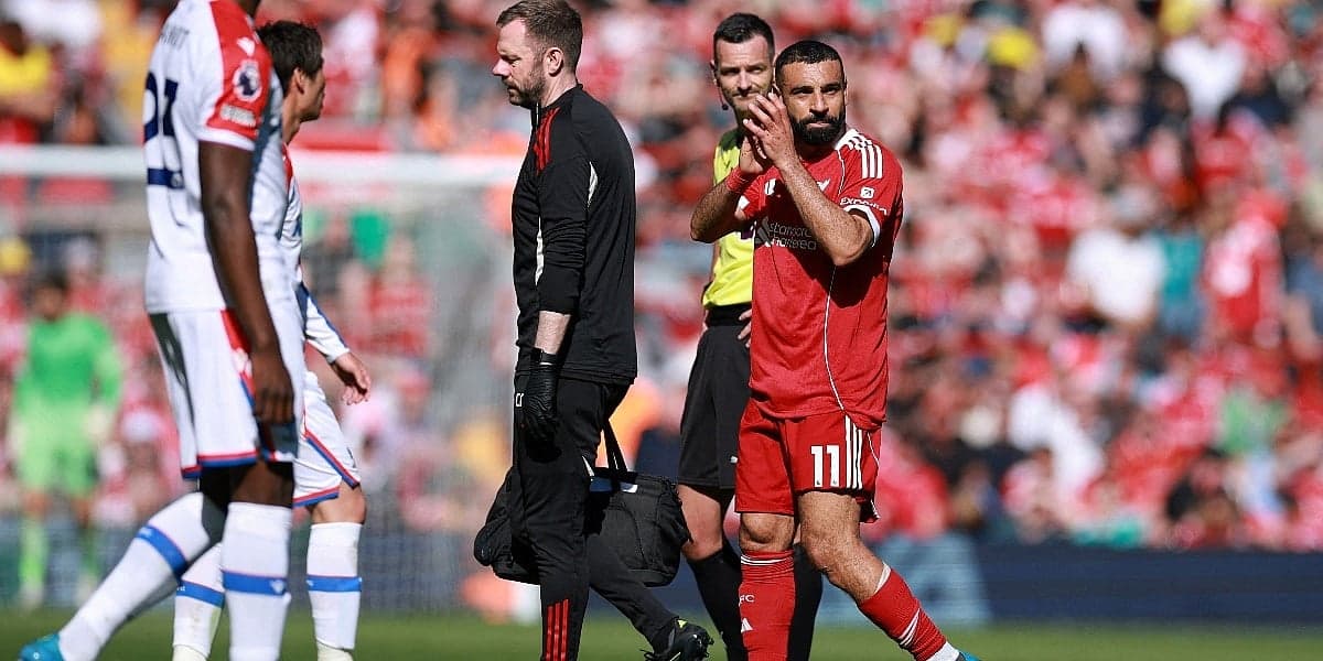 Mohamed Salah povrijedio se tokom utakmice na Anfieldu