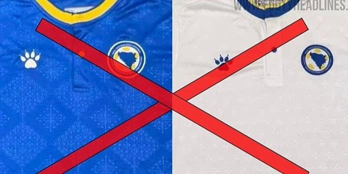 Footy Headlines demantovao izgled dresova BiH za SP