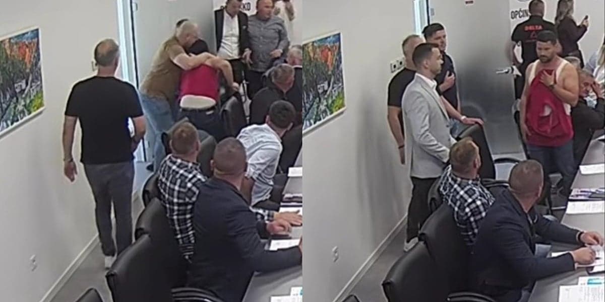 Incident u Grudama: Zastupnik ostao bez majice prilikom pokušaja ulaska na sjednicu