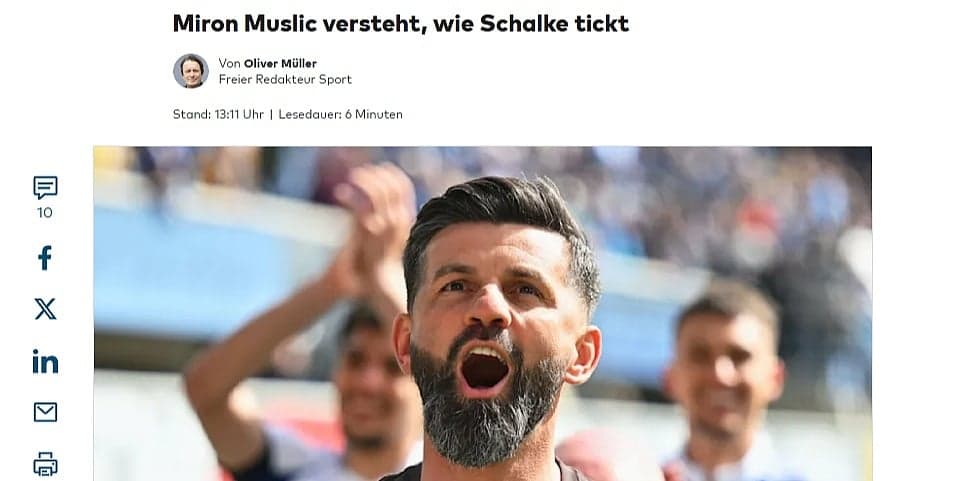Miron Muslić vodi Schalke na rub plasmana u Bundesligu