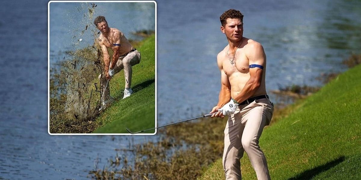 Golfer Michael Brennan postao hit nakon komičnog incidenta na turniru