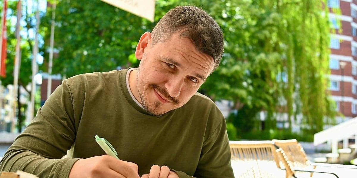 Aldin Tucić: Pisanje mi je pomoglo da pronađem mir