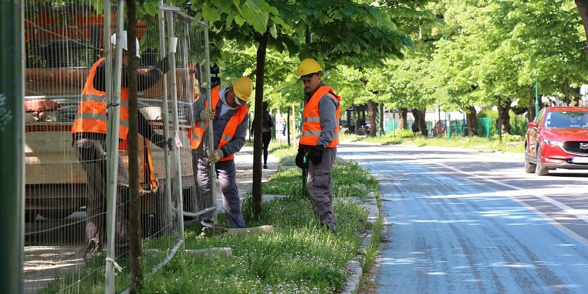 Počeli radovi na rekonstrukciji Vilsonovog šetališta u Sarajevu