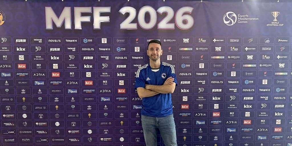 Mateo Lučić predstavljao BiH na Montenegro Future Festivalu u eFootballu