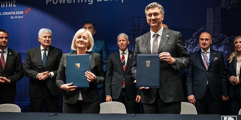 Potpisan sporazum o izgradnji Južne interkonekcije između BiH i Hrvatske