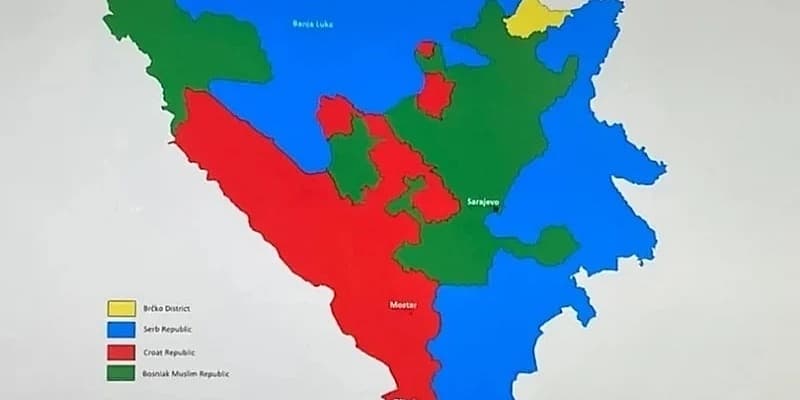 Kontroverzna prezentacija karata BiH na skupu u Zagrebu