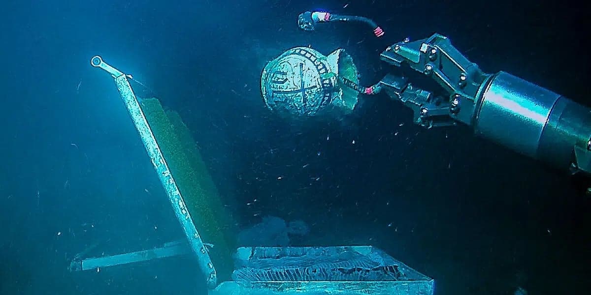 Daljinski upravljani robot istražuje olupinu broda iz 16. stoljeća