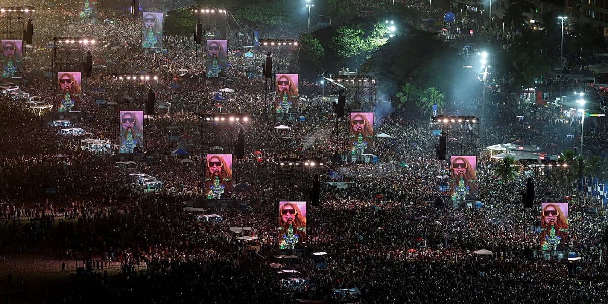 Shakira oduševila Rio de Janeiro nastupom pred dva miliona ljudi