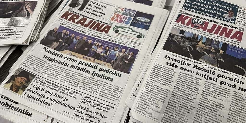 Unsko-sanske novine "Krajina" slave 30 godina postojanja