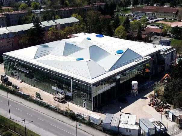 Izgradnja nove biblioteke UNSA se bliži završetku