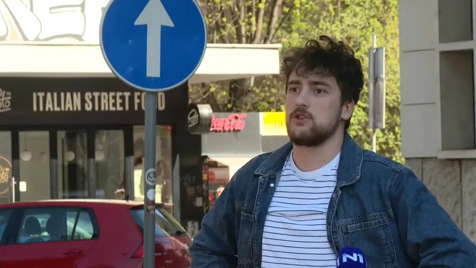 Student Matija pušten iz pritvora nakon protesta u Beogradu